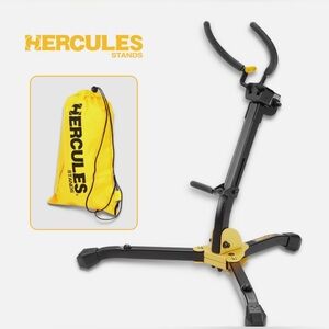 Hercules Stands Black and Yellow Instrument Stand